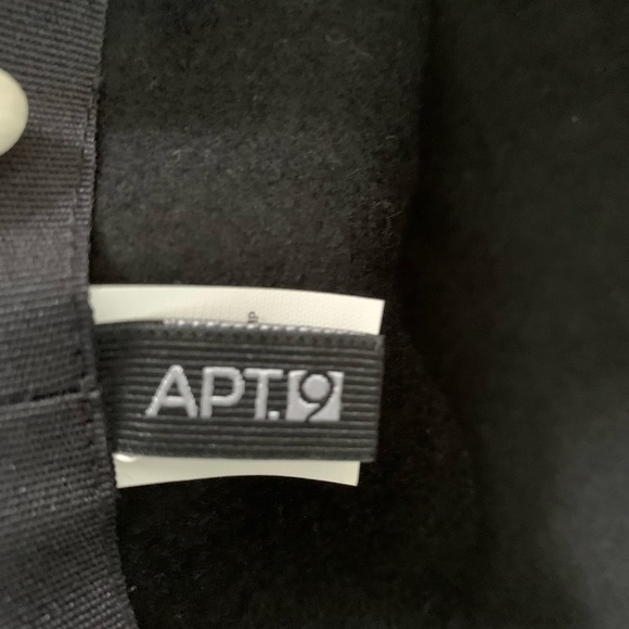 Hat woman’s fedora Apt.9 black with feather - Picture 5 of 5